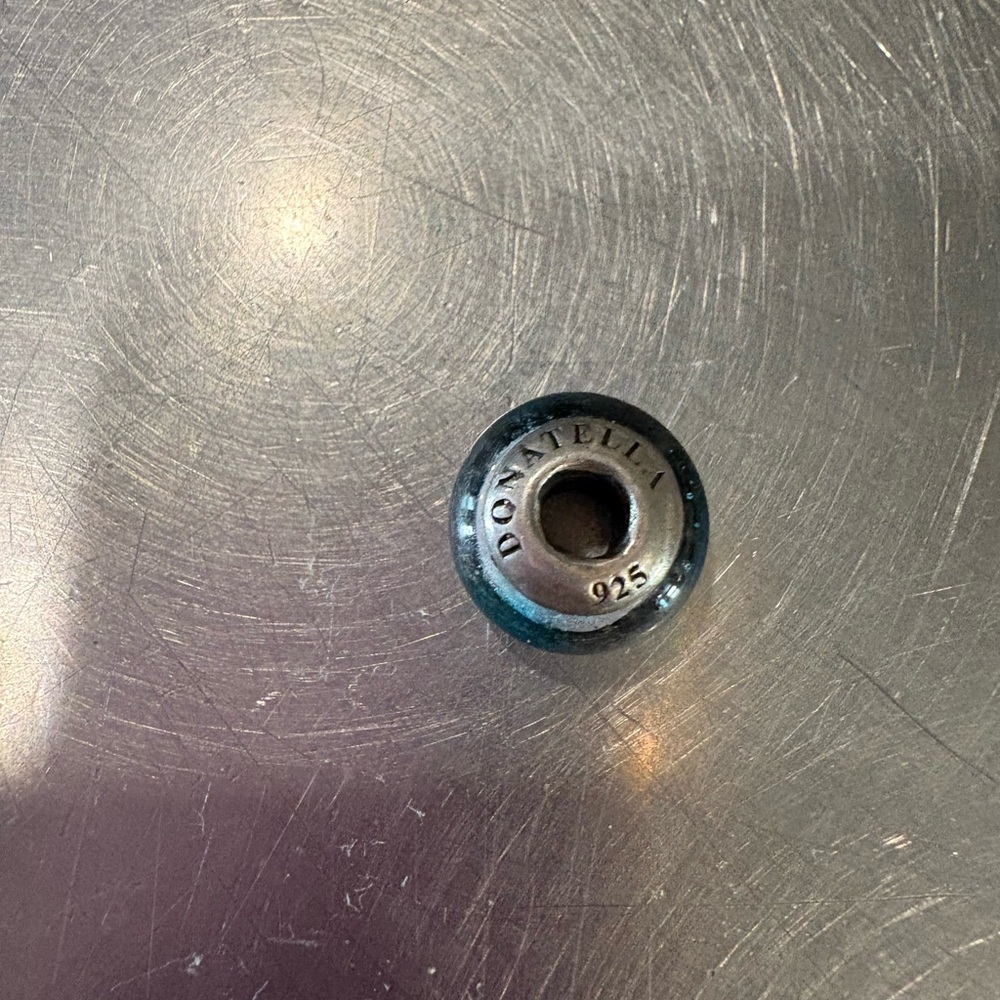 Pandora- Donatella Blue Charm Bracelet Bead - Picture 3 of 5